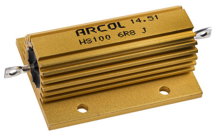 Arcol - HS100 6R8 J - Arcol HS100 ϵ HS100 6R8 J 100W 6.8 5%  尲װ̶ֵ, Ӷ, Ƿװ		