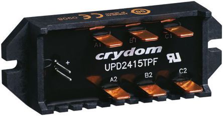 Crydom - UPD2415TPF - Crydom 15 A rms 尲װ ̵̬ UPD2415TPF, SCR, 㽻л, 280VЧֵ		