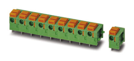 Phoenix Contact - 1700758 - Phoenix Contact COMBICON FFKDS ϵ�� 7.62mm �ھ� 2 · ĸ ��ɫ ӡˢ��·����߶��ӿ� 1700758, ͨ��, �������˽�		