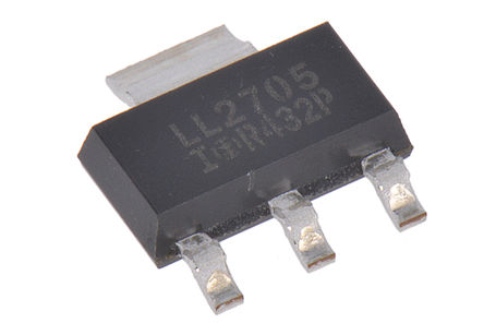 Infineon - IRLL2705TRPBF - Infineon HEXFET ϵ N Si MOSFET IRLL2705TRPBF, 5.2 A, Vds=55 V, 3+Ƭ SOT-223װ		