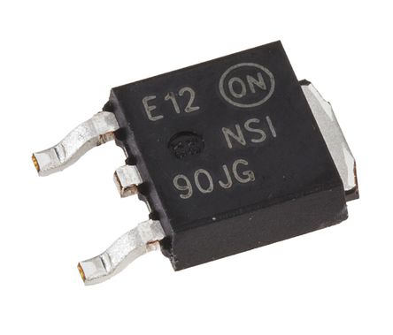 ON Semiconductor - NSI45090JDT4G - ON Semiconductor LED ɵ· NSI45090JDT4G, 45 V, 7.5 V, 90  160mA, 3		