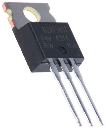 Infineon - AUIRF540Z - Infineon HEXFET ϵ Si N MOSFET AUIRF540Z, 36 A, Vds=100 V, 3 TO-220ABװ		