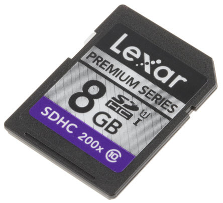 Lexar - LSD8GBBBEU200C10 - Lexar Mobile 8 GB SDHC		