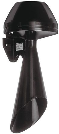 Werma - 75000068 - 黑色 信号 喇叭, 230 V 交流, 1m 距离外 105dB, ATEX		
