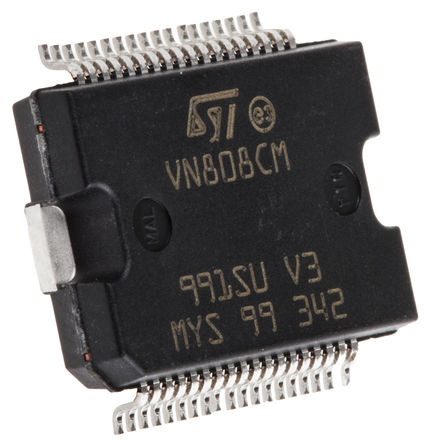 STMicroelectronics - VN808CM-E - STMicroelectronics VN808CM-E 8  Դ, 700mA, 45 V, 36 PowerSOװ		
