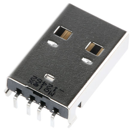 Molex - 48037-0001 - Molex 1 ˿ ֱ A  USB ͷ 48037-0001, ͨ, 150 V , 1.5A		