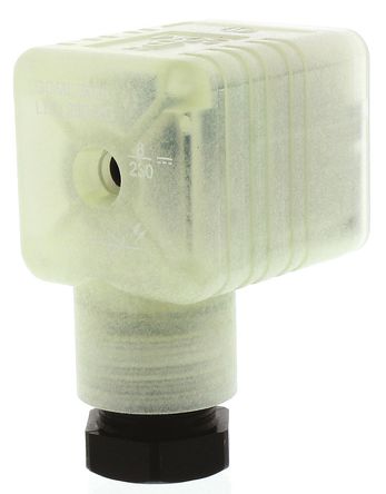 Hirschmann - 935980333 - Hirschmann GDML系列 电磁阀接头 3P+E 插座 935980333, 螺钉拧紧安装, 尺寸 M16, IP65, 额定16A, 250 V		