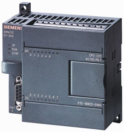 Siemens - 6ES72121AB230XB8 - Siemens SIMATIC S7-200 ϵ PLC CPU 6ES72121AB230XB8, Profibus DP, 14 I/O ˿		