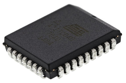 Microchip - AT27C040-70JU - AT27C040-70JU 4Mbit OTP EPROM 洢, 512K x 8 λ, 70ns, 4.5  5.5 V, 32 PLCCװ		