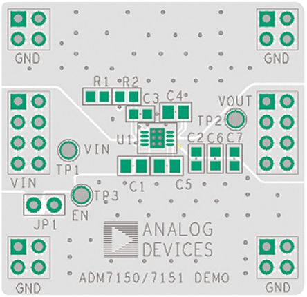 Analog Devices - ADM7150CP-EVALZ - Analog Devices ADM7150 Ե ԰ ADM7150CP-EVALZ		