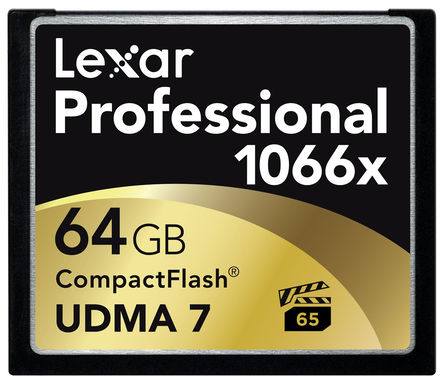 Lexar - LCF64GCRBEU1066 - Lexar רҵ 64 GB CF  MLC		