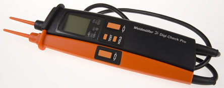 Weidmuller - Digi Check Pro 2MM -9201580000 - Weidmuller 9201580000 ѹָʾ,  690V ac/dc, ͨϼ, LCDʾ, բ, IP50 		