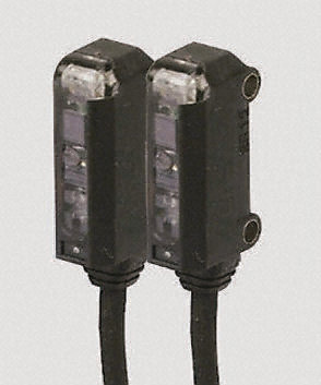 Omron - E3TFT122M - Omron 500 mm LED Դ ״ ֱͨͽ 紫 E3TFT122M, NPN, Ԥߵ, IP67		