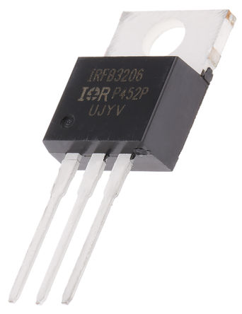Infineon - IRFB3206PBF - Infineon HEXFET ϵ Si N MOSFET IRFB3206PBF, 210 A, Vds=60 V, 3 TO-220ABװ		