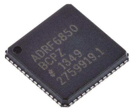 Analog Devices - ADRF6850BCPZ - Analog Devices ADRF6850BCPZ  , 250MHzI/QƵ, 3.15  3.45 VԴ, 56 LFCSP VQװ		
