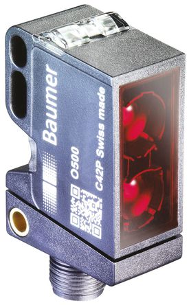 Baumer - O500.GP-11096064 - Baumer O500.GP ϵ 30  400 mm LED Դ ״  紫 O500.GP-11096064, ʽ, 4  M12 , IP67		