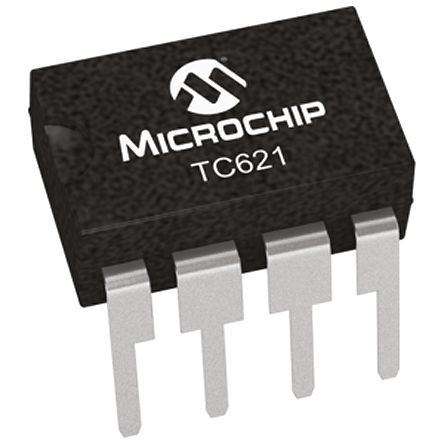 Microchip - TC621HEPA - Microchip TC621HEPA ¶ȴ, 3Cȷ, 4.5  18 VԴ, -40  +85 C¶, 8 PDIPװ		