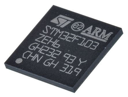 STMicroelectronics - STM32F103ZEH6 - STMicroelectronics STM32F ϵ 32 bit ARM Cortex M3 MCU STM32F103ZEH6, 72MHz, 512 kB ROM , 64 kB RAM, 1xUSB, LFBGA-144		