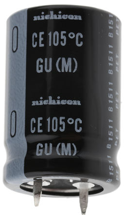 Nichicon - LGU2G680MELY - Nichicon GU ϵ 400 V ֱ 68F ͨ  LGU2G680MELY, 20%ݲ, +105C		