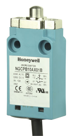 Honeywell - NGCPB50AX32B - Honeywell IP67  Ͽҧʽ λ NGCPB50AX32B, , DPDT, 2 /2 		