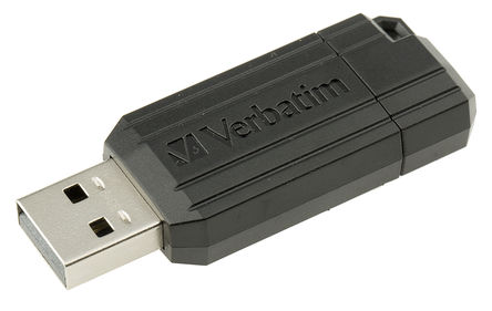 Verbatim - 49065 - Verbatim PinStripe 64 GB USB 2.0 U		