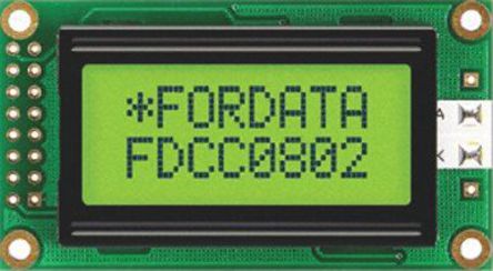 Fordata - FDCC0802B-FLYYBW-51SE - Fordata ͸ ĸ LCD ɫʾ FDCC0802B-FLYYBW-51SE, LED, 28ַ		