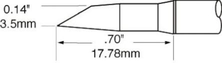 Metcal - SFP-DRH35 - Metcal SFP ϵ, 3.5 mm ֱ ͷ		