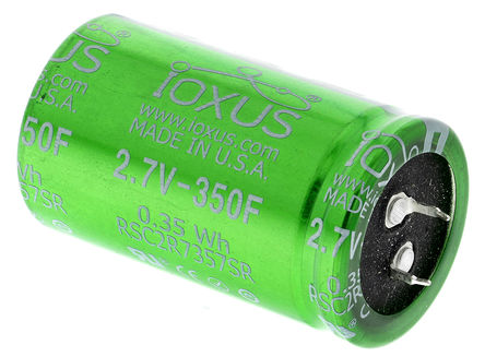Ioxus - RSC2R7357SR - Ioxus Snap-In Hybrid, Supercap RSC ϵ 350F 2.7 V ˫ RSC2R7357SR, -5  +10% ݲ		