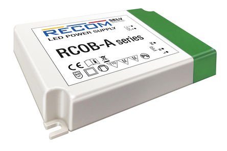 Recom - RCOB-350A - Recom RCOB-A ϵ LED  RCOB-350A, 6  44V, 350mA, 15W		
