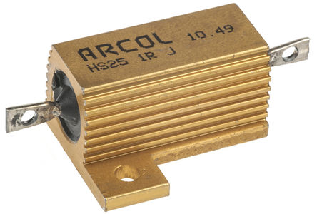 Arcol - HS25 1R J - Arcol HS25 ϵ HS25 1R J 25W 1 5%  尲װ̶ֵ, Ӷ, Ƿװ		