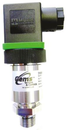 Gems Sensors - 3100B0600S05G000 - Gems Sensors IP65 600bar    ѹ 3100B0600S05G000RS, 0.25 %ȷ, 4  20 mA, 8  30 V ֱ		