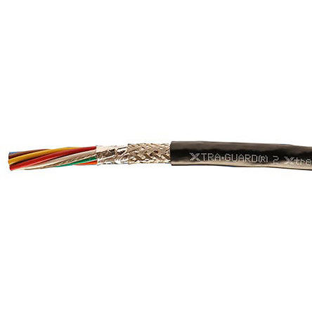 Alpha Wire - 25384 BK005 - Alpha Wire XG2, XTRA-GUARD 2 ϵ 30m 4 о  ۰ PUR  ҵ 25384 BK005, 300 V, 0.81 mm2 , -30  +90 C		