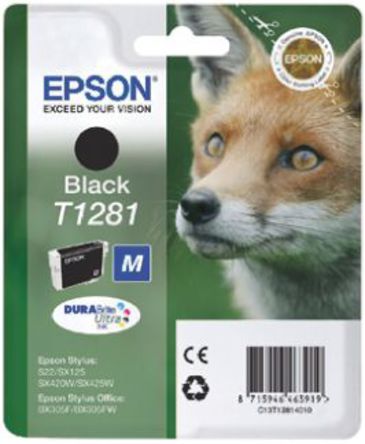 Epson - C13T12814010 - Epson ɫ ī, T1281ͺī, ڶͺŴӡ		