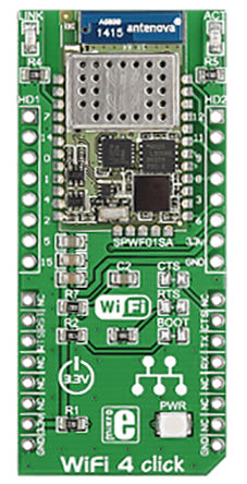 MikroElektronika - MIKROE-1913 - MikroElektronika 802.11 b/g/n շWi-Fi ԰ MIKROE-1913; Ƕʽ MCU (STM32 ں)		