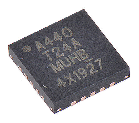 Atmel - ATTINY24A-MU - Microchip ATtiny ϵ 8 bit AVR MCU ATTINY24A-MU, 20MHz, 128 B2 kB ROM , 128 B RAM, MLF-20		
