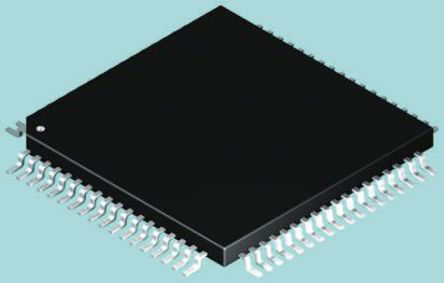 Microchip - PIC18LF8527-I/PT - Microchip PIC18F ϵ 8 bit PIC MCU PIC18LF8527-I/PT, 40MHz, 48 kB1024 B ROM , 3936 B RAM, TQFP-80		