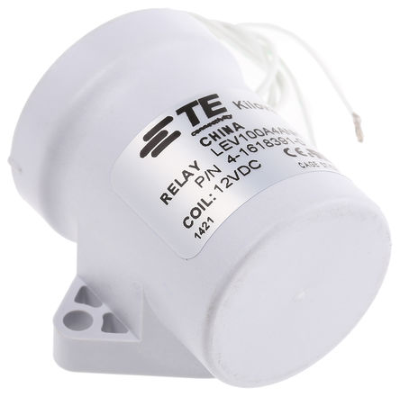 TE Connectivity - LEV100A4ANH 4-1618391-0 - TE Connectivity 接触器 LEV100A4ANH 4-1618391-0, 12 V 直流线圈		