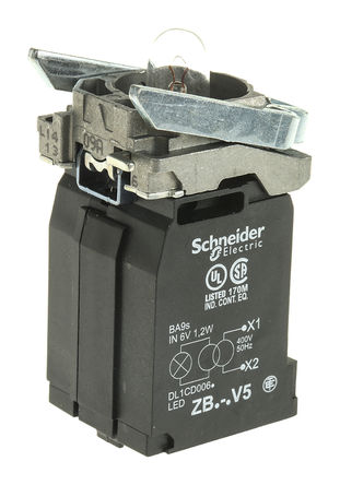 Schneider Electric - ZB4BV5 - Schneider Electric XB4 ϵ  ZB4BV5 ׳, BA 9s װӶ		