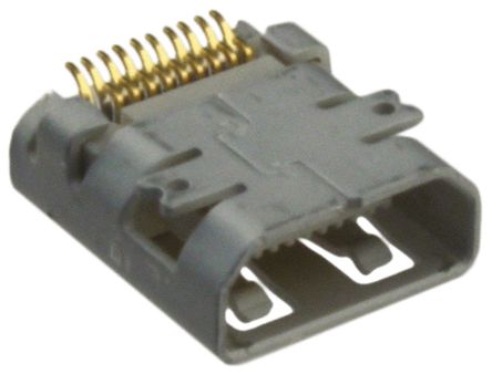 Molex - 46765-0001 - Molex HDMI|MICRO HDMI ϵ 19· ͭϽ ֱ ĸ HDMI  46765-0001		