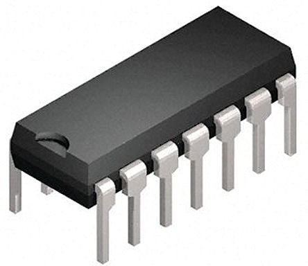 Microchip - PIC16LF1554-I/P - Microchip PIC16F ϵ 8 bit PIC16LF MCU PIC16LF1554-I/P, 32MHz, 4096  ROM , 256 B RAM, PDIP-14		