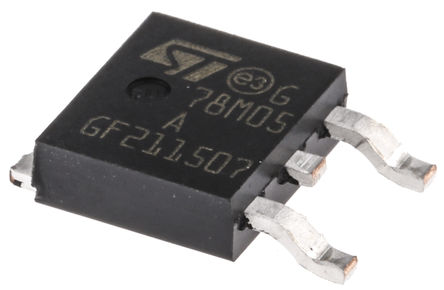 STMicroelectronics - L78M05ACDT-TR - STMicroelectronics L78Mxx ϵ L78M05ACDT-TR ѹ,  35 V, 5 V, 2%ȷ, 500mA, 3 DPAK		
