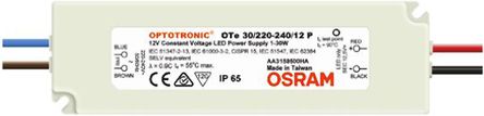 Osram - OTe 30/220-240/12 P - Osram LED  OTe 30/220-240/12 P, 200  240 V, 12V, 2.5A, 30W		