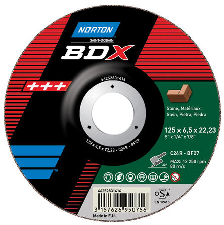 Norton - 66252831441 - Norton Grinding ϵ BDX ̼ ĥ 66252831441, 6600, 230mmֱ		