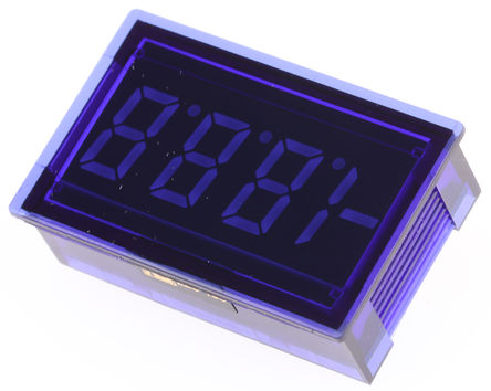 Lascar - SP300-BLUE - Lascar SP300-BLUE 3.5λ LCDʾ ֱ ֵѹ, 34 x 21.3 mm, 0C+50C		