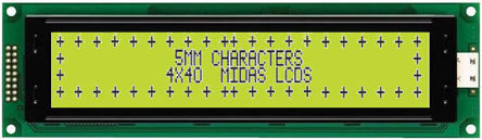 Midas - MC44005A6W-SPTLY - Midas A ϵ ͸ ĸ LCD ɫʾ MC44005A6W-SPTLY, LED, 440ַ		