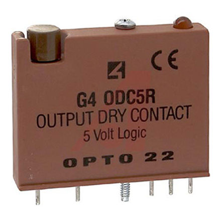 Opto 22 - G4ODC5R - Opto 22 G4ODC5R  Ƭ̵, 0.5 A, 5 V dc @ 14 mA, 12.2 x 48.8 x 41.1mm		
