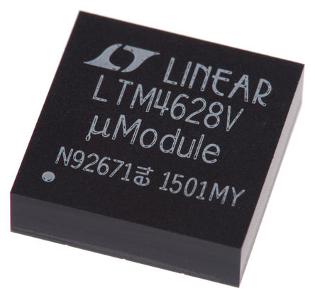Linear Technology - LTM4628IV#PBF - Linear Technology LTM4628IV#PBF, ˫ ѹ ѹ, 4.5  26.5 V, 8A, 0.6  5.5 V, 860 kHz߿Ƶ, 144		