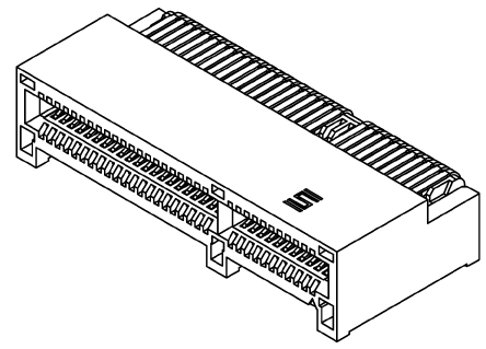Samtec - PCIE-098-02-F-D-RA - Samtec PCIE ϵ 1mm ھ 2  98 · ֱ ͨ װ ĸ Ե PCIE-098-02-F-D-RA, ƽо, 2.5A		