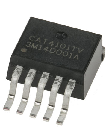 ON Semiconductor - CAT4101TV-T75 - ON Semiconductor LED ɵ· CAT4101TV-T75, 3  5.5 V ֱ, Ϊ 25 V, 1A, TO-263-6		