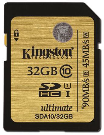 Kingston - SDA10/32GB - Kingston 32 GB SDHC		